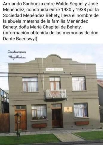 Chalet Chapital Punta Arenas Exteriör bild